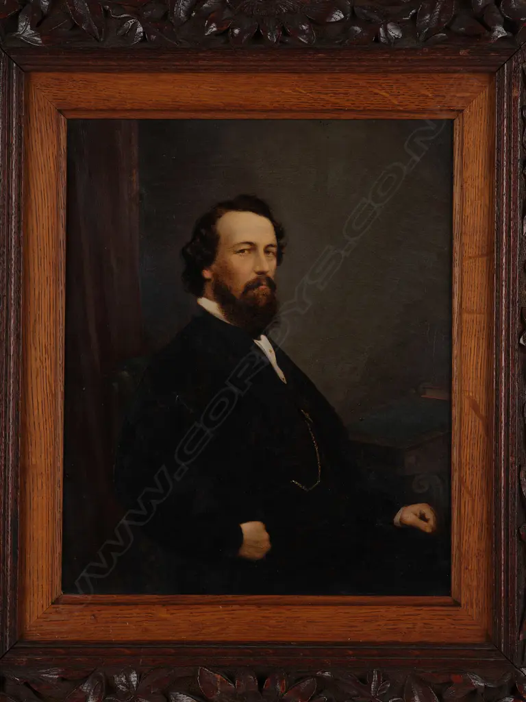 Unidentified photographer ‘Portrait of a seated man’, c.1890 Image 1++